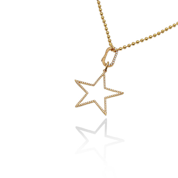 CELESTIAL NECKLACE WITH STAR CHARM