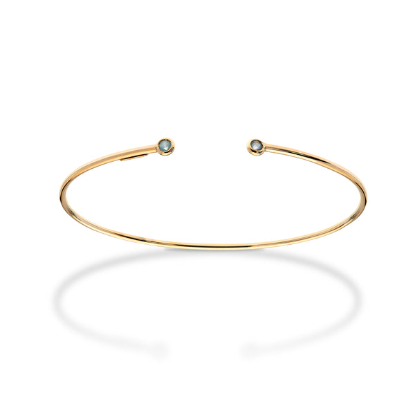 STACKED OPEN BANGLE