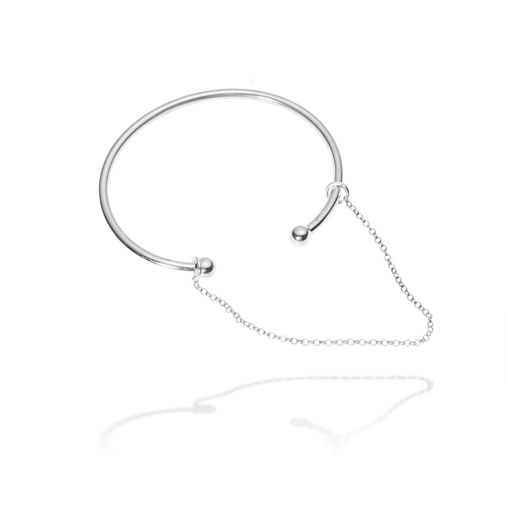 TALON BALL AND CHAIN BRACELET